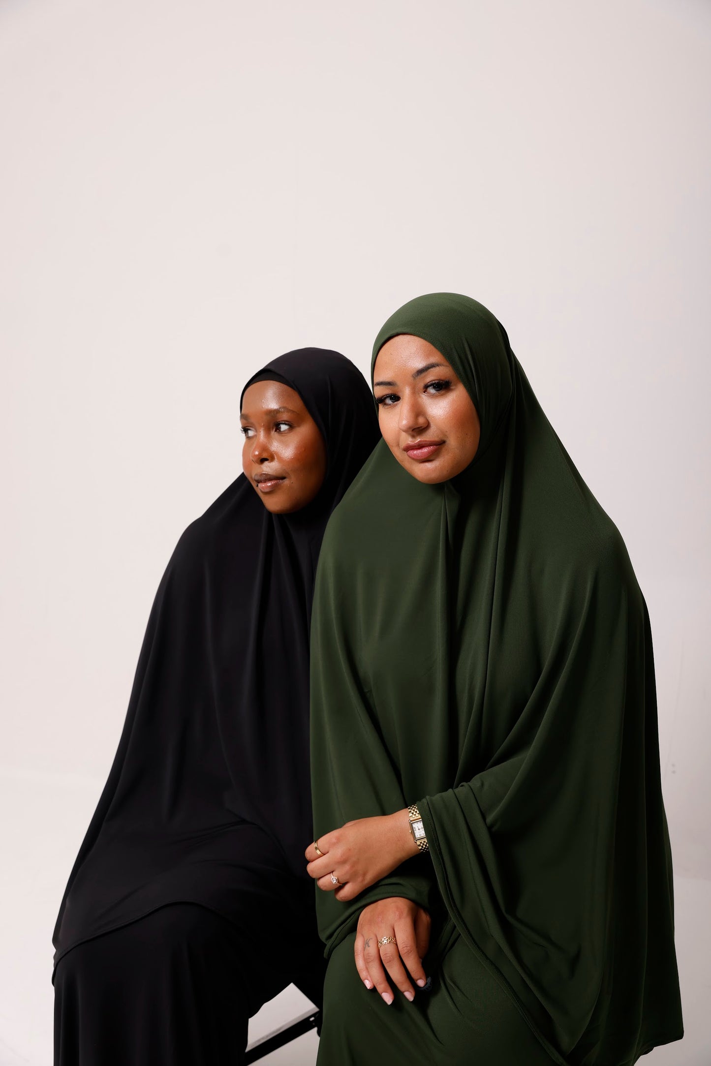 Khimar-Set - Pine Green