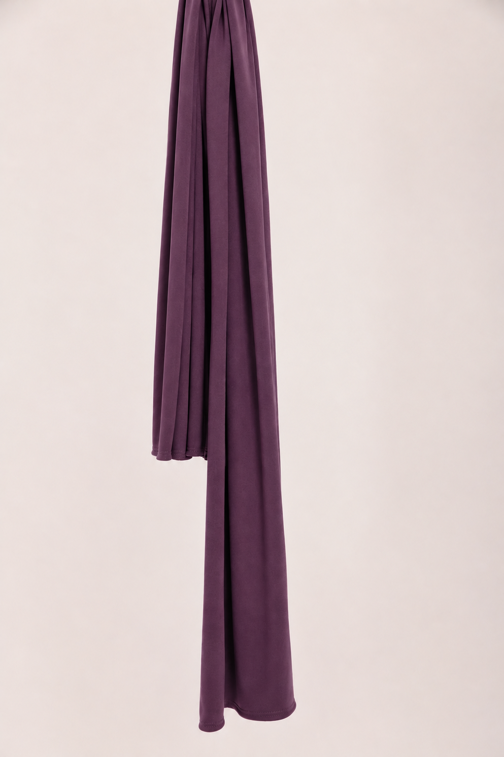 Breathable Jersey Hijab - Plum