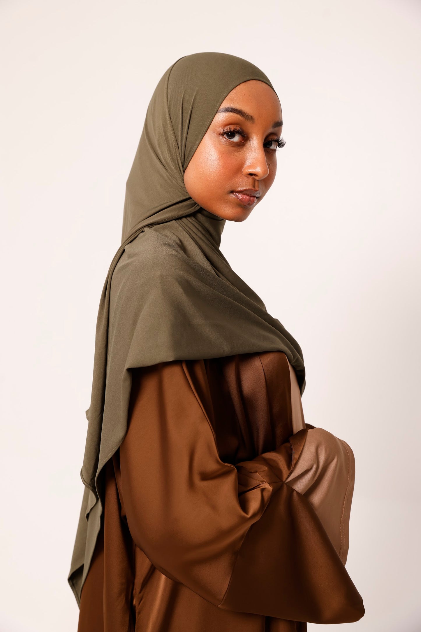 Premium Jersey Hijab - Emerald