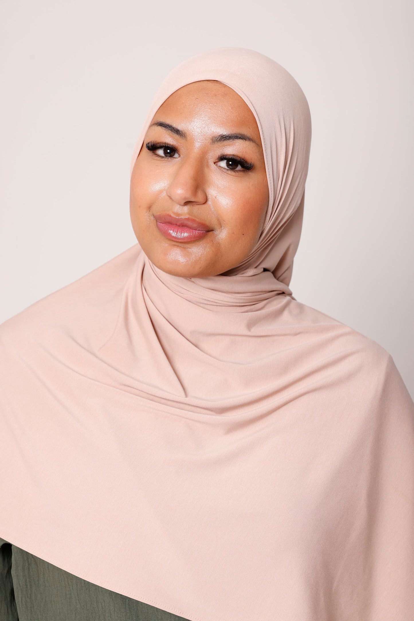 Breathable Jersey Hijab - Rose Petal