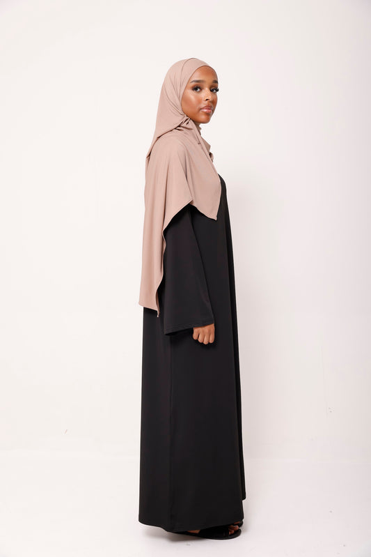 Premium Jersey Hijab - Mocha Mousse