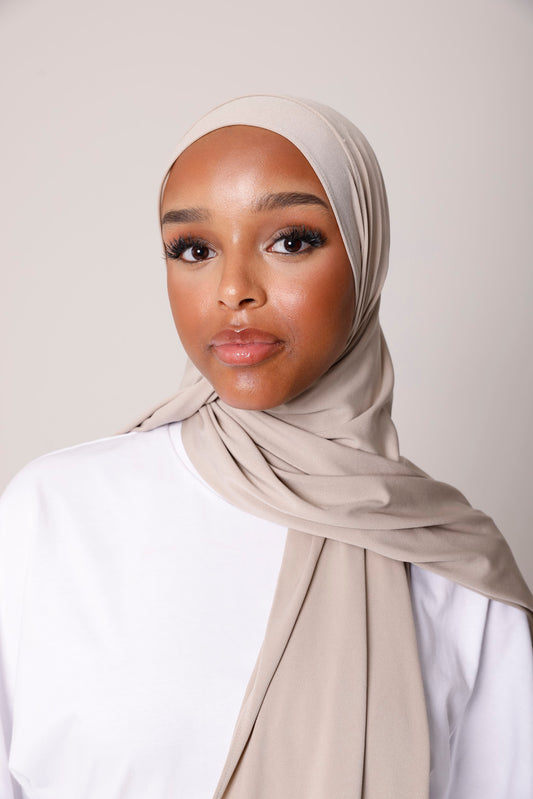 Premium Jersey Hijab - Soft Cashmere