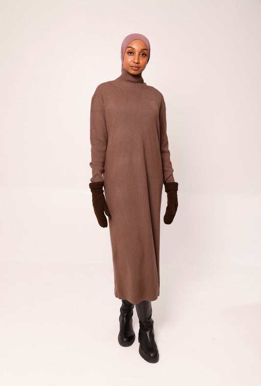 RAYAH - Stickad klänning