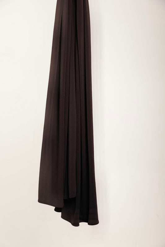 Premium Jersey Hijab - Espresso