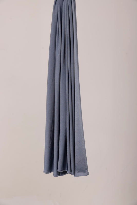 Premium Jersey Hijab - Granite