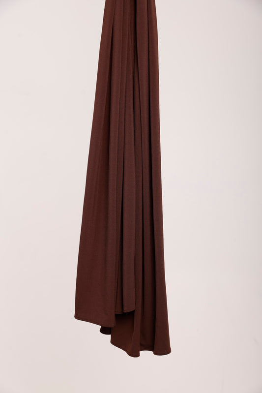 Premium Jersey Hijab - Cocoa